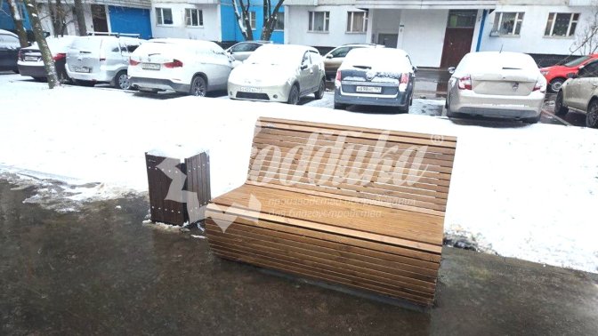 Зимний уют в деталях: скамейки, уличные зарядные станции, урны