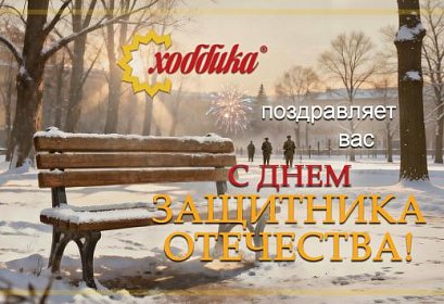Хоббика поздравляет с Днем защитника Отечества!