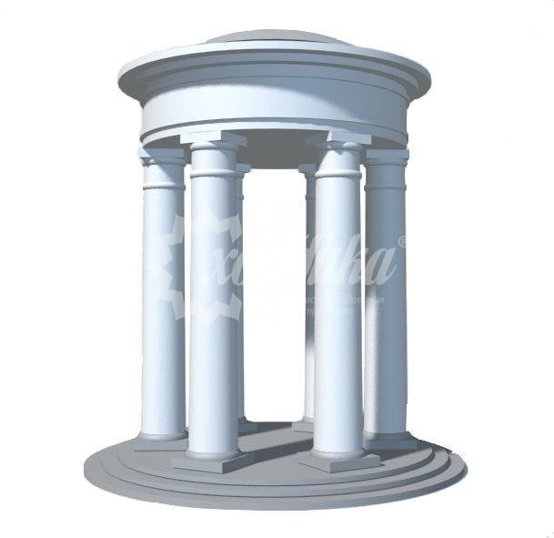 Ротонда тип 3, 6 колонн, диаметр 2540 мм - 1