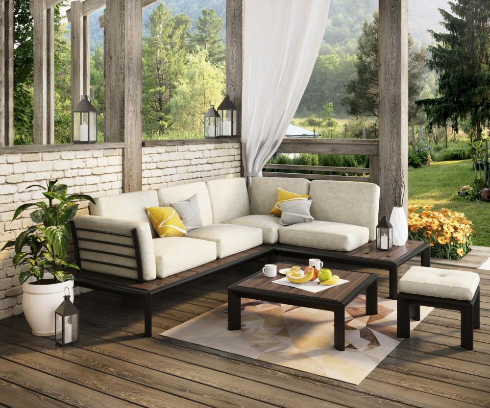 Диван угловой «Лаундж пад» (1,5/4/5/1/0)