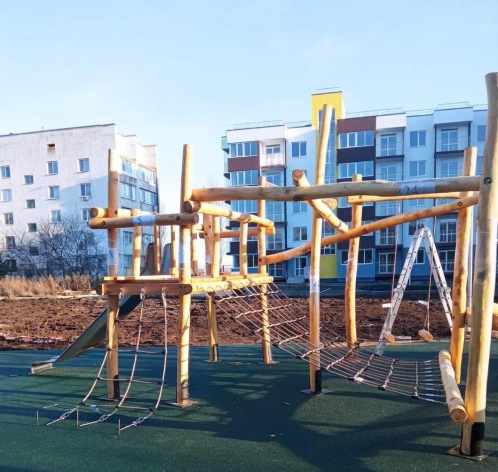 Благоустройство в ЖК «Сакский Квартал». Смотрите фото и видео!