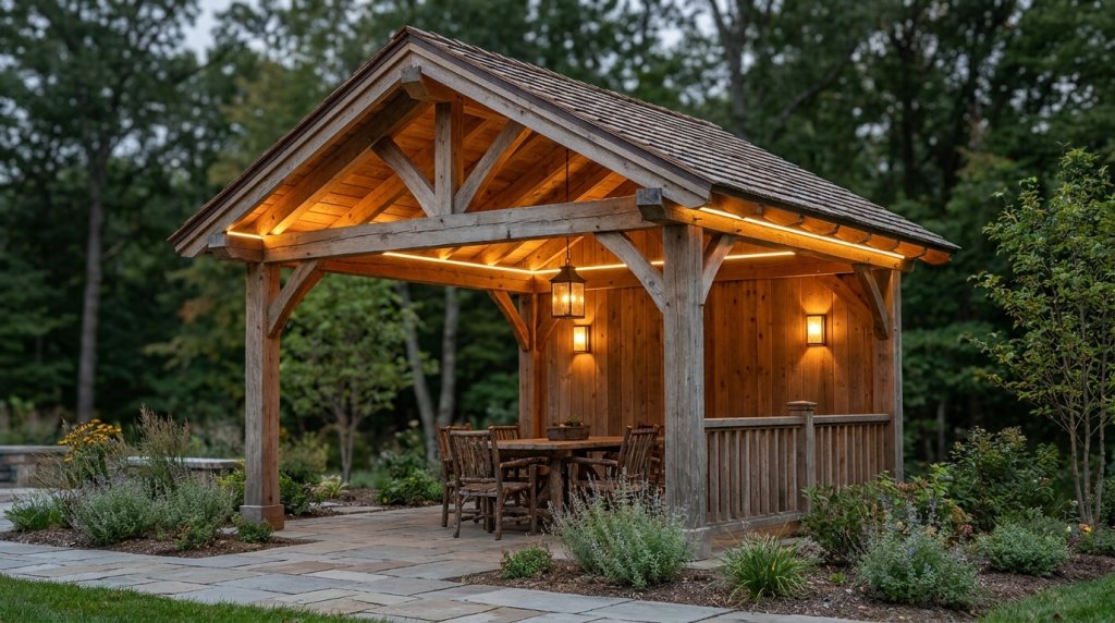 Беседка своими руками: создание идеального уголка на частной территории - 7