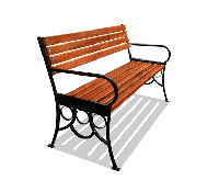 Мы ввели в производство две новые скамейки из стали и кресла - 2