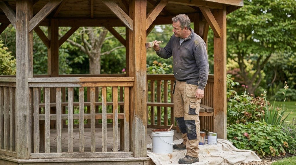 Беседка своими руками: создание идеального уголка на частной территории - 4