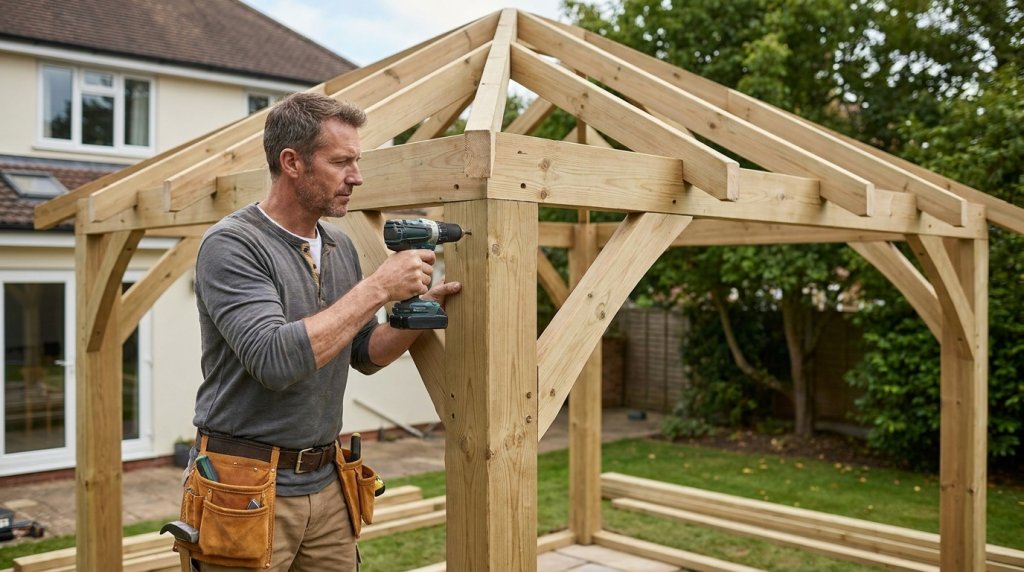 Беседка своими руками: создание идеального уголка на частной территории - 5