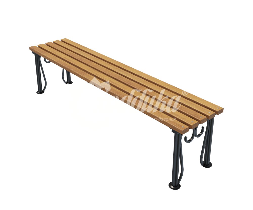 Банкетка стальная «Узоры» - 7