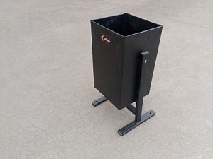 Урна стальная «Альфа» квадратная распродажа