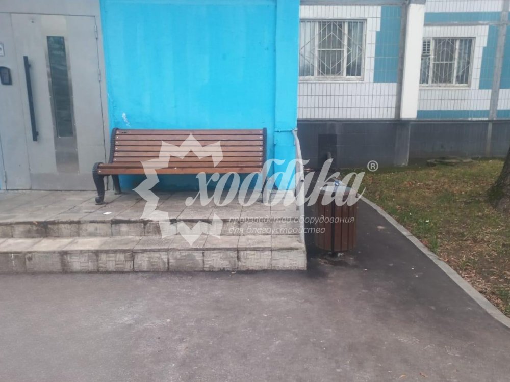 Скамейка чугунная «Городская роща» - 21