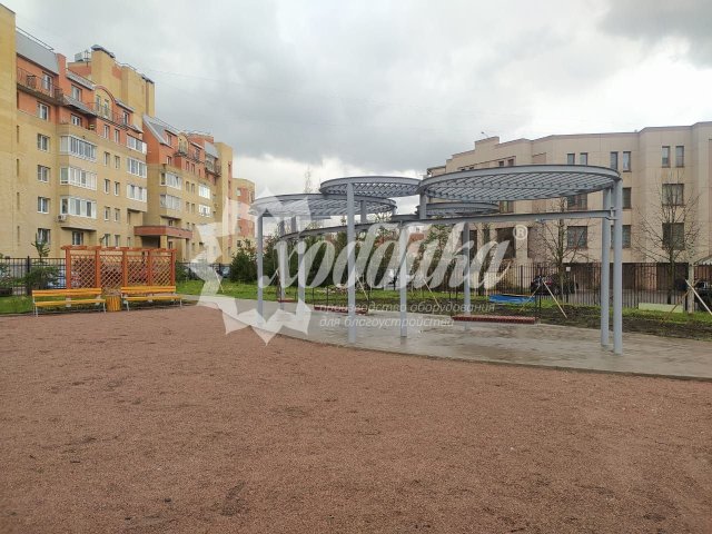 Качели «Оазис» и шпалера «Ромб» в г. Пушкин - 1