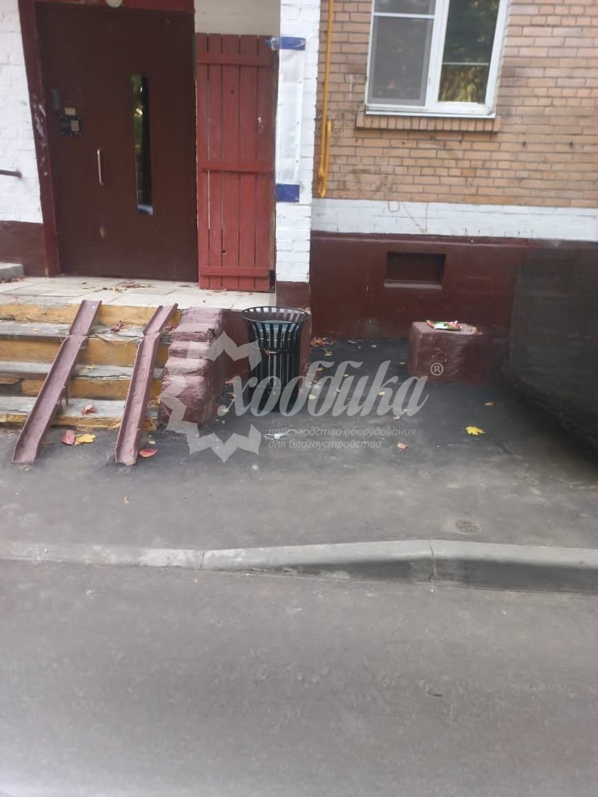 Урна уличная круглая «Вертикаль» - 22