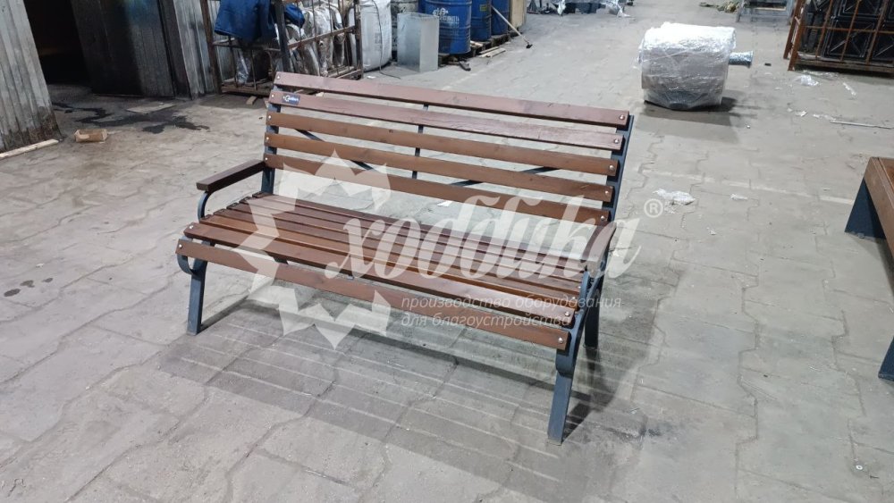 Скамейка стальная «Риза» - 12