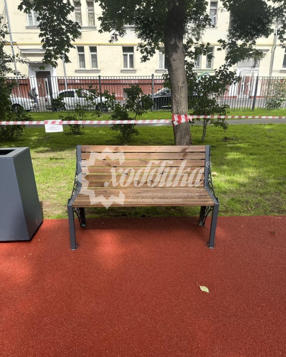Скамейка стальная «Цитадель» - 3
