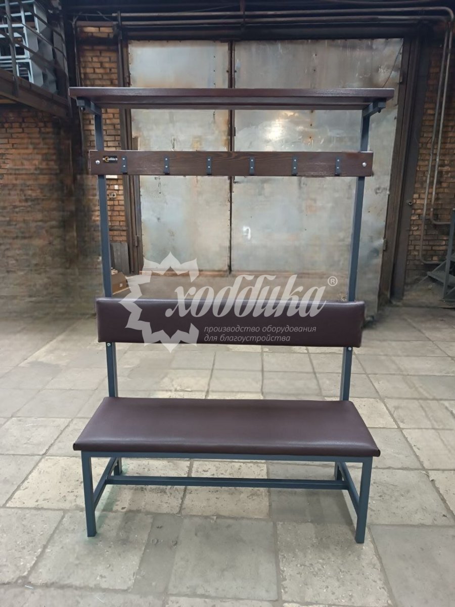 Скамейка с вешалкой для раздевалок «Бавария» - 2