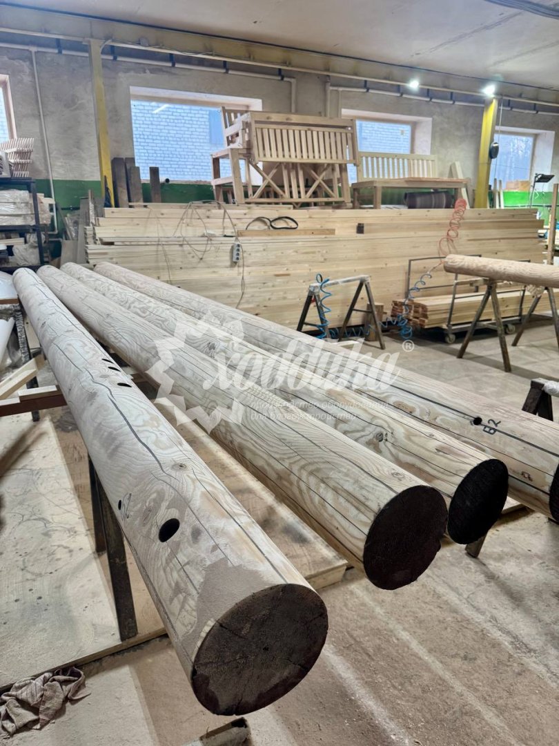 Наше деревообрабатывающее производство в Электростали и в Глазове - 43