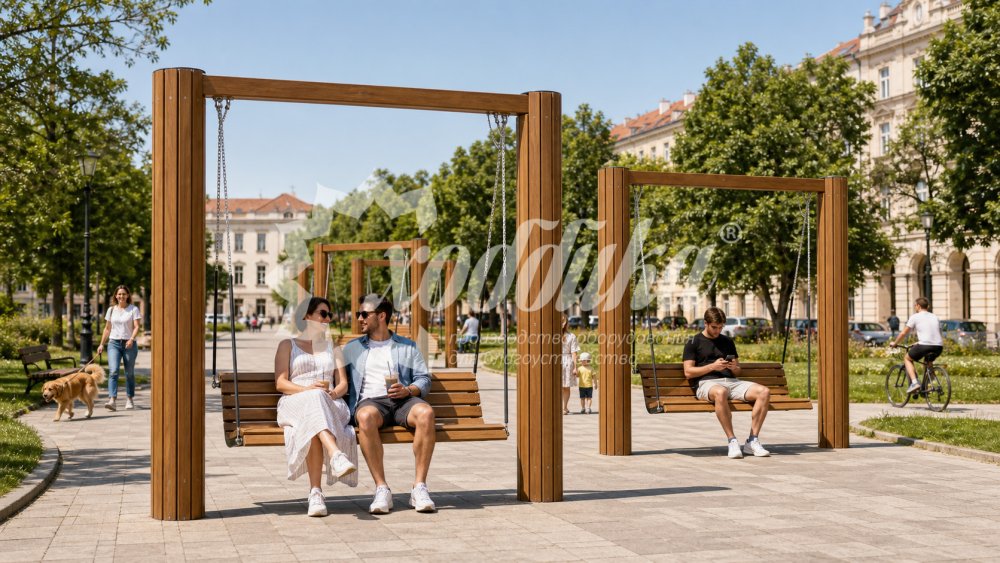 Качели парковые «Белек» - 4