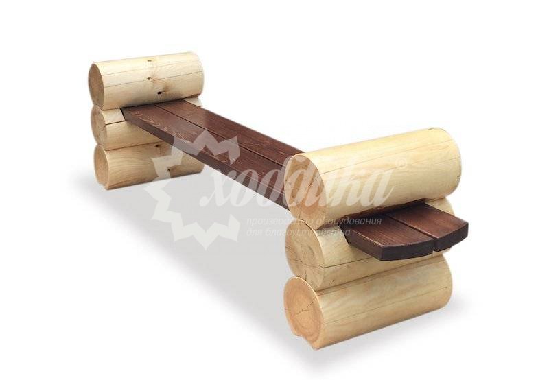 Скамейка деревянная «Охта» - 4