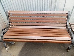 Скамейка чугунная «Трон» 1,5 м распродажа