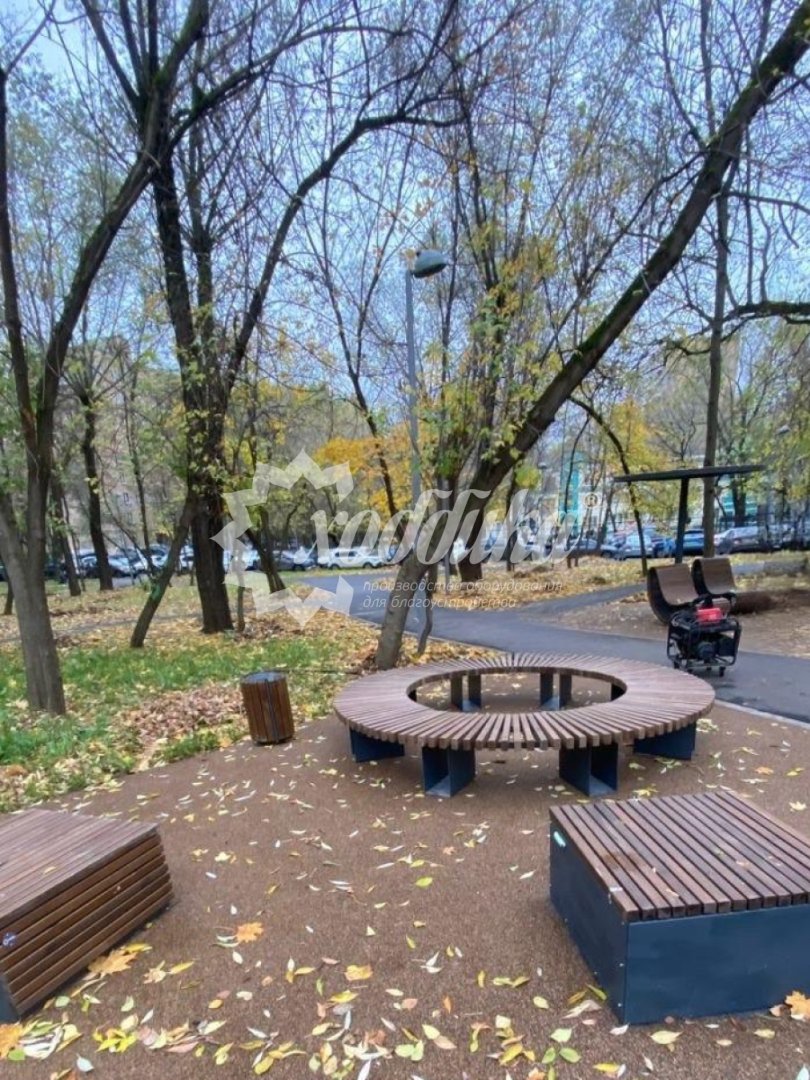 «Хоббика» держит темп: перголы, парковки, скамейки, урны - 26