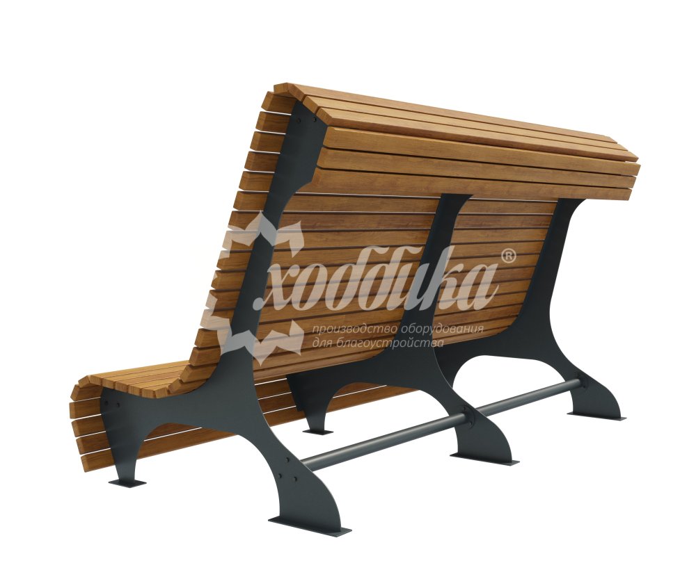 Скамейка стальная «Сафари» - 3