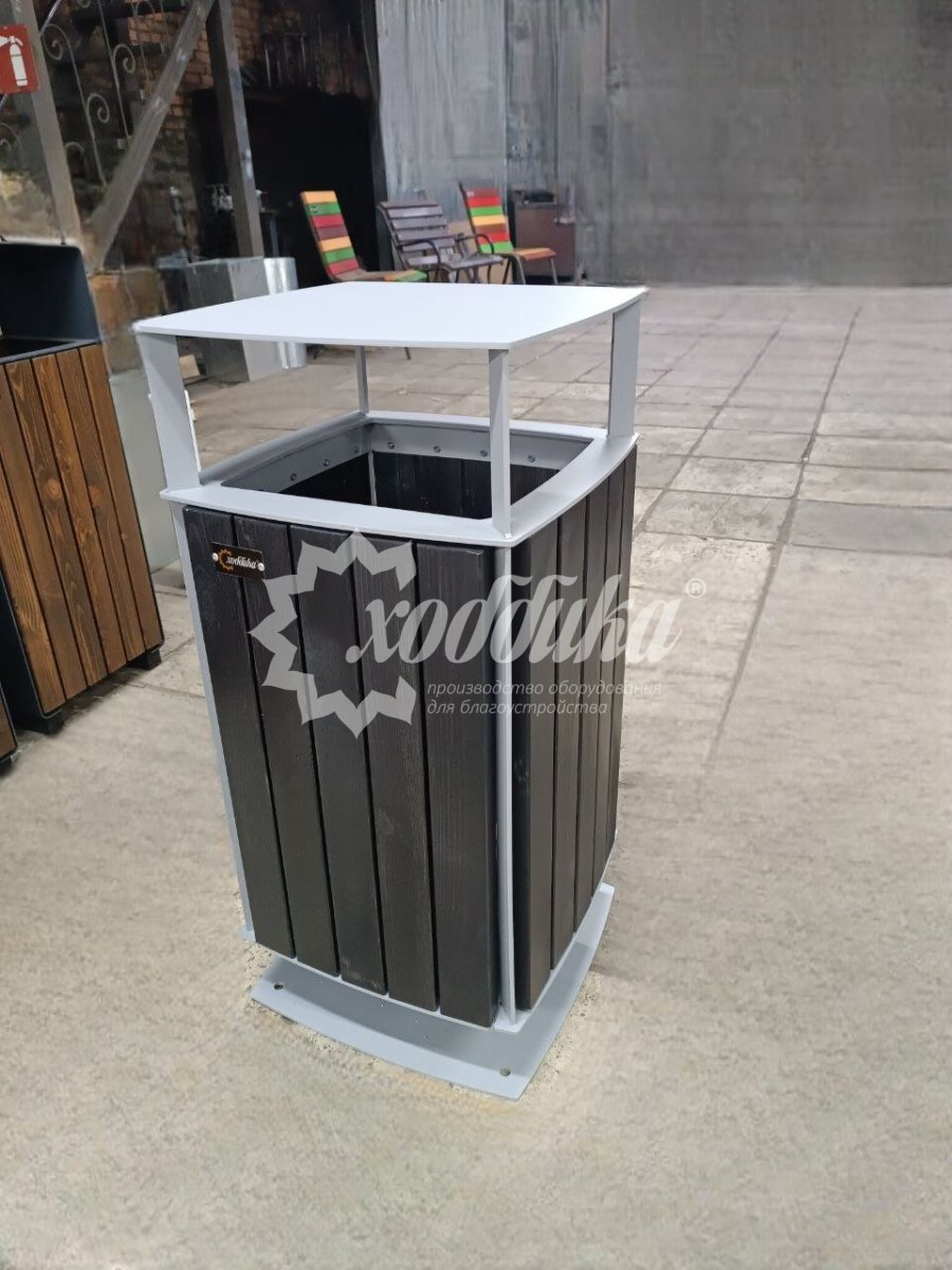 Урна парковая «Краков квадратная» - 12