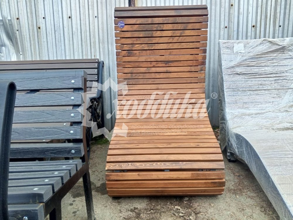 Кресло стальное «Филигран Уно» орех распродажа - 1
