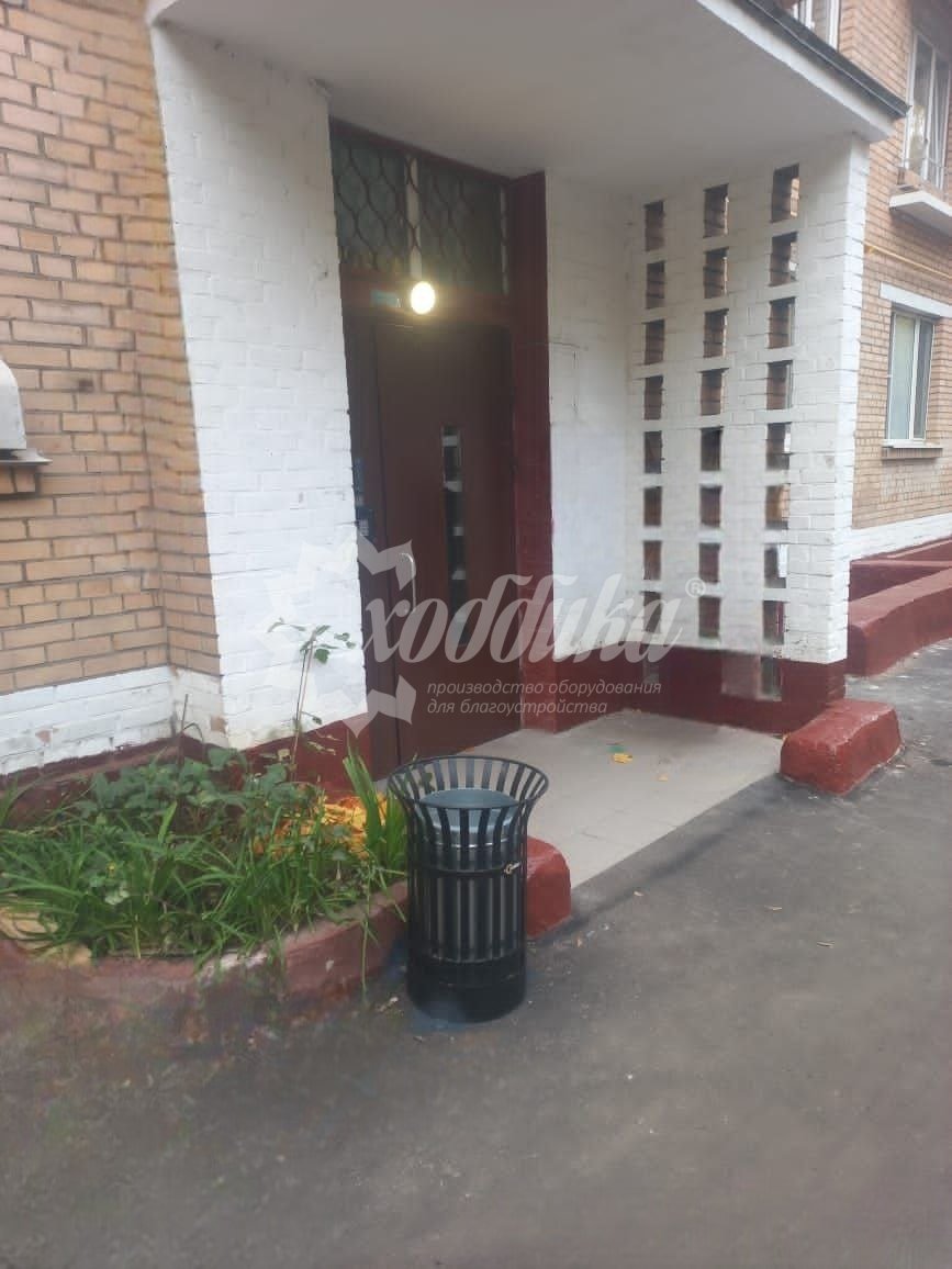 Урна уличная круглая «Вертикаль» - 21