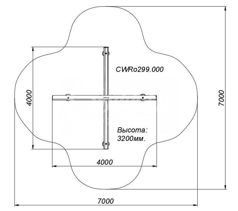 Качалка HARDWOOD «Бембридж» - 4