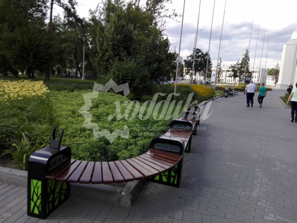 Скамейка «Одесса» на экспозиции ВДНХ - 11