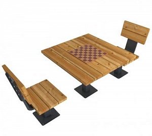 Стол шахматный с комплектом стульев «Мюнхен»