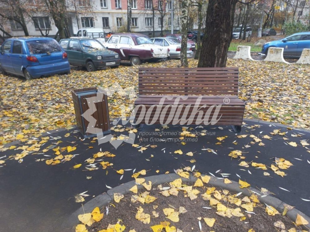 Урна квадратная «Фанс» - 20