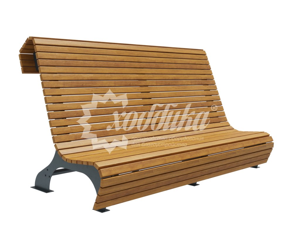 Скамейка стальная «Сафари» - 1