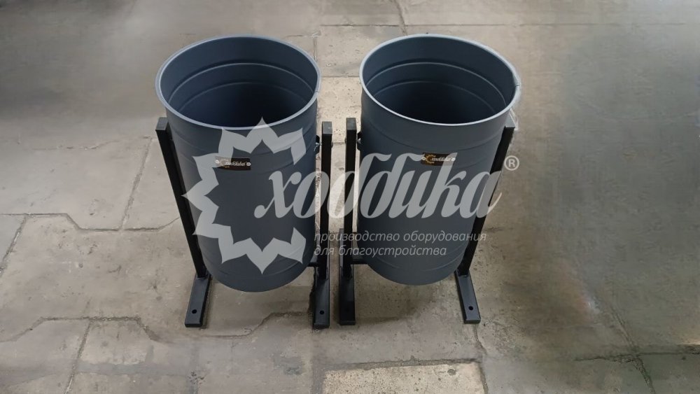 Урна стальная «Альфа» круглая - 3