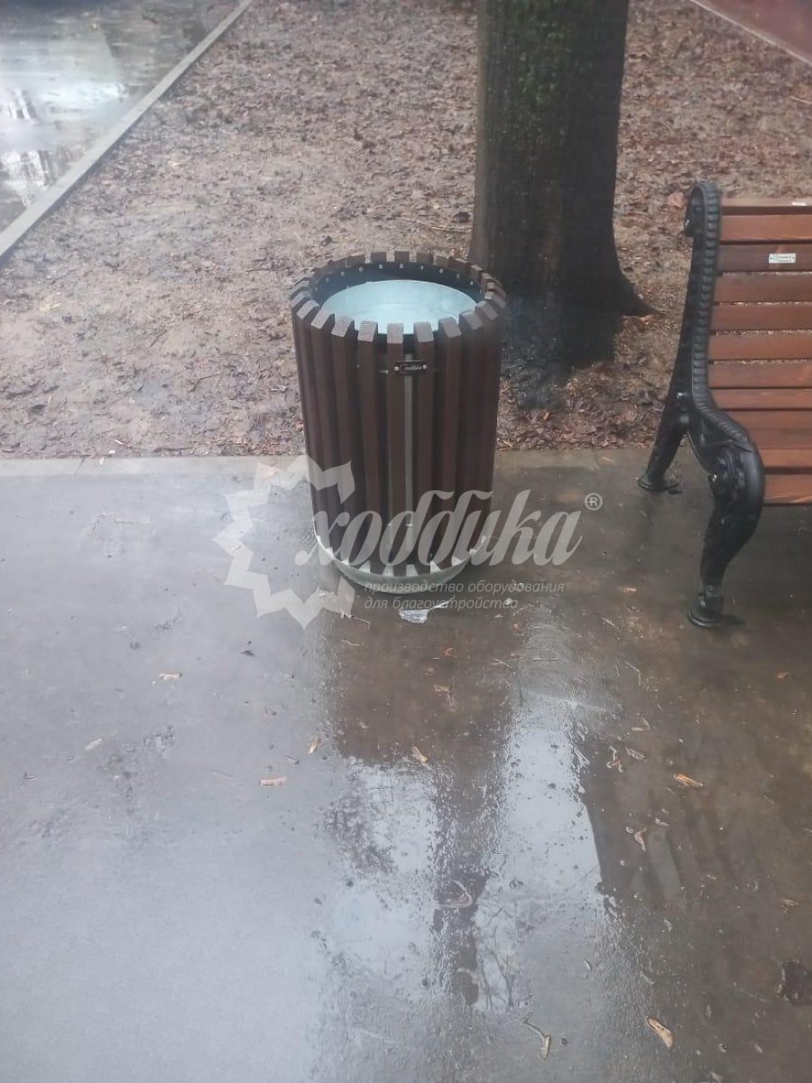 Урна с бетонным основанием «Бульвар» - 12