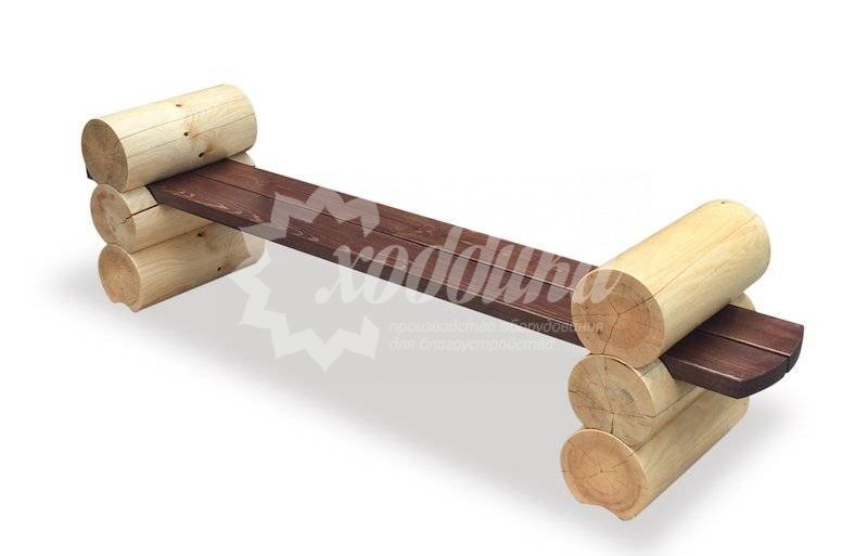 Скамейка деревянная «Охта» - 6
