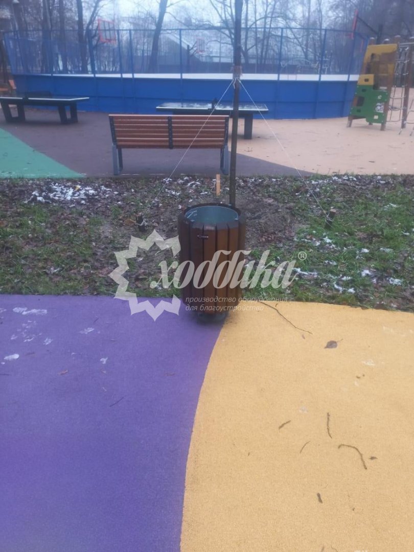 Яркий след ноября: радиусные скамейки, урны, контейнерные площадки для ТБО - 24