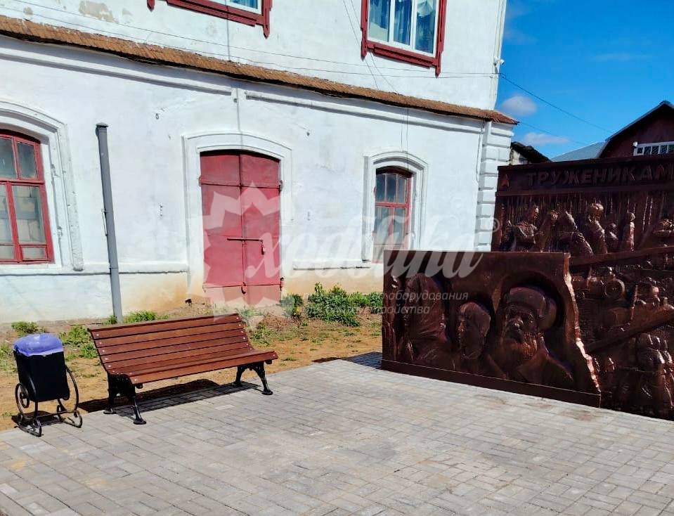 Скамейка чугунная Хоббика «Ажурная» без подлокотников - 11