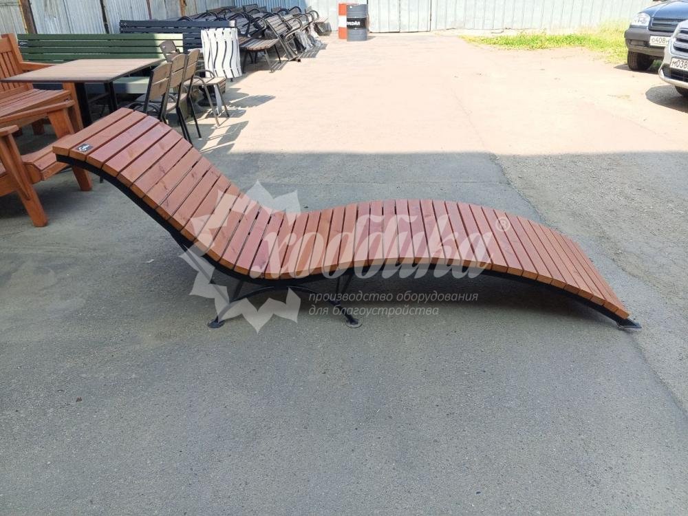 Парковый лежак 3 распродажа