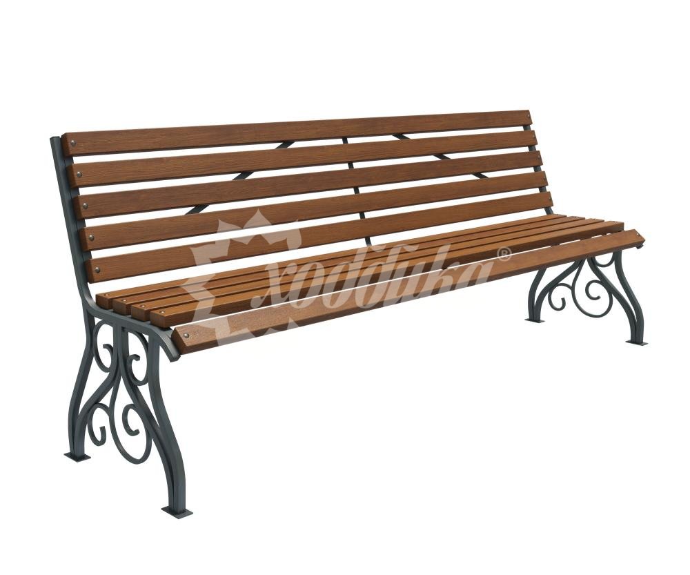 Скамейка стальная «Вена»