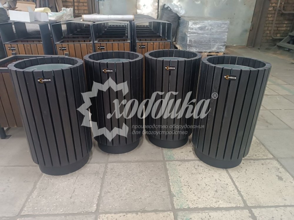 Урна парковая «Эстель круглая» - 8