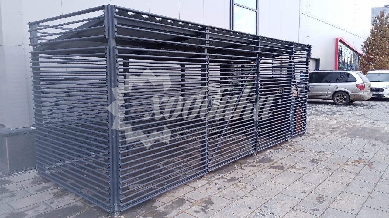 «Хоббика» держит темп: перголы, парковки, скамейки, урны - 22