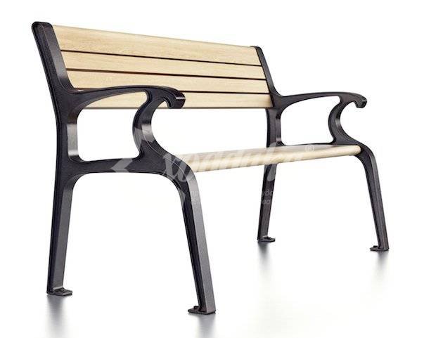 Скамейка чугунная «Тип-5» 1,2 м палисандр распродажа