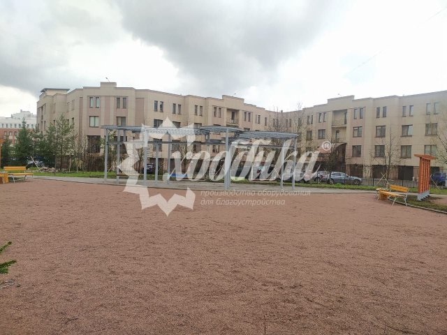 Качели «Оазис» и шпалера «Ромб» в г. Пушкин - 2