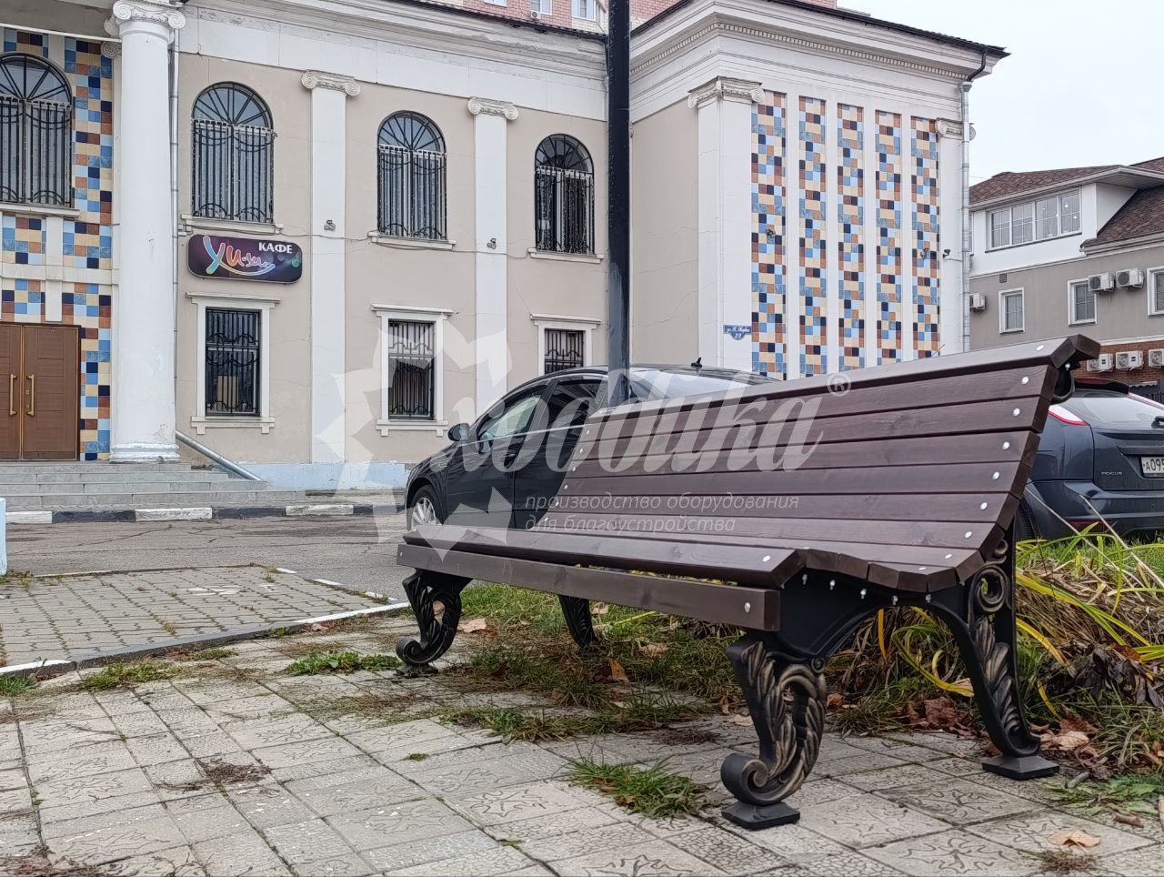 «Хоббика» держит темп: перголы, парковки, скамейки, урны - 28