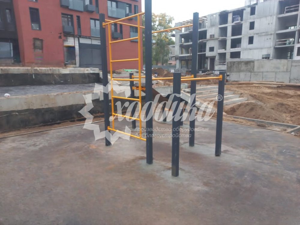 Спортивный комплекс для занятий воркаутом «Фристайл-2» (8,5 м2) - 1