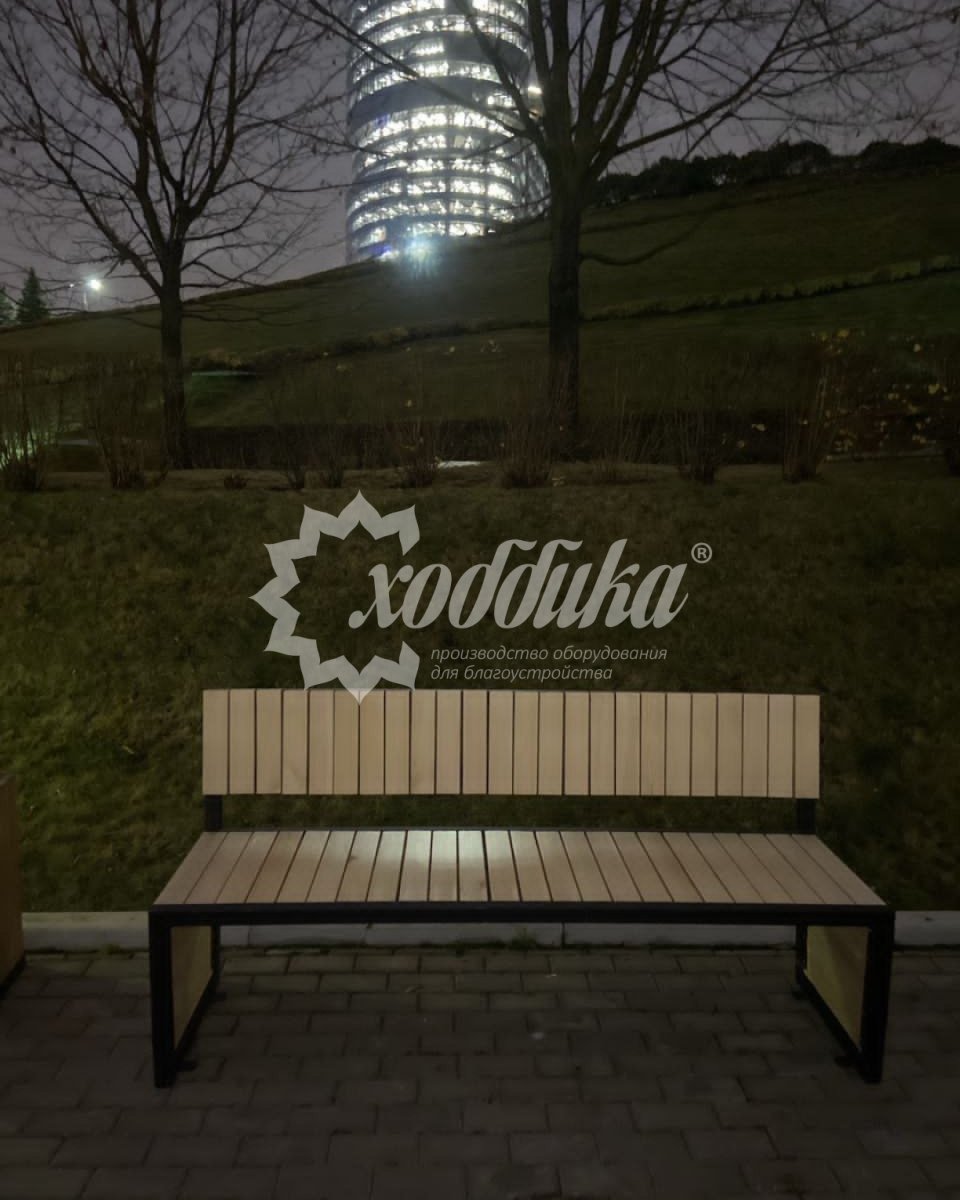 Скамейка стальная «Вижен» - 18