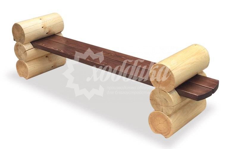 Скамейка деревянная «Охта» - 5