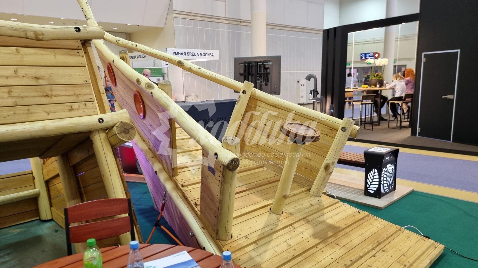 Умная городская мебель и детское игровое оборудование от Хоббики на выставке «RosBuild-2023» - 49