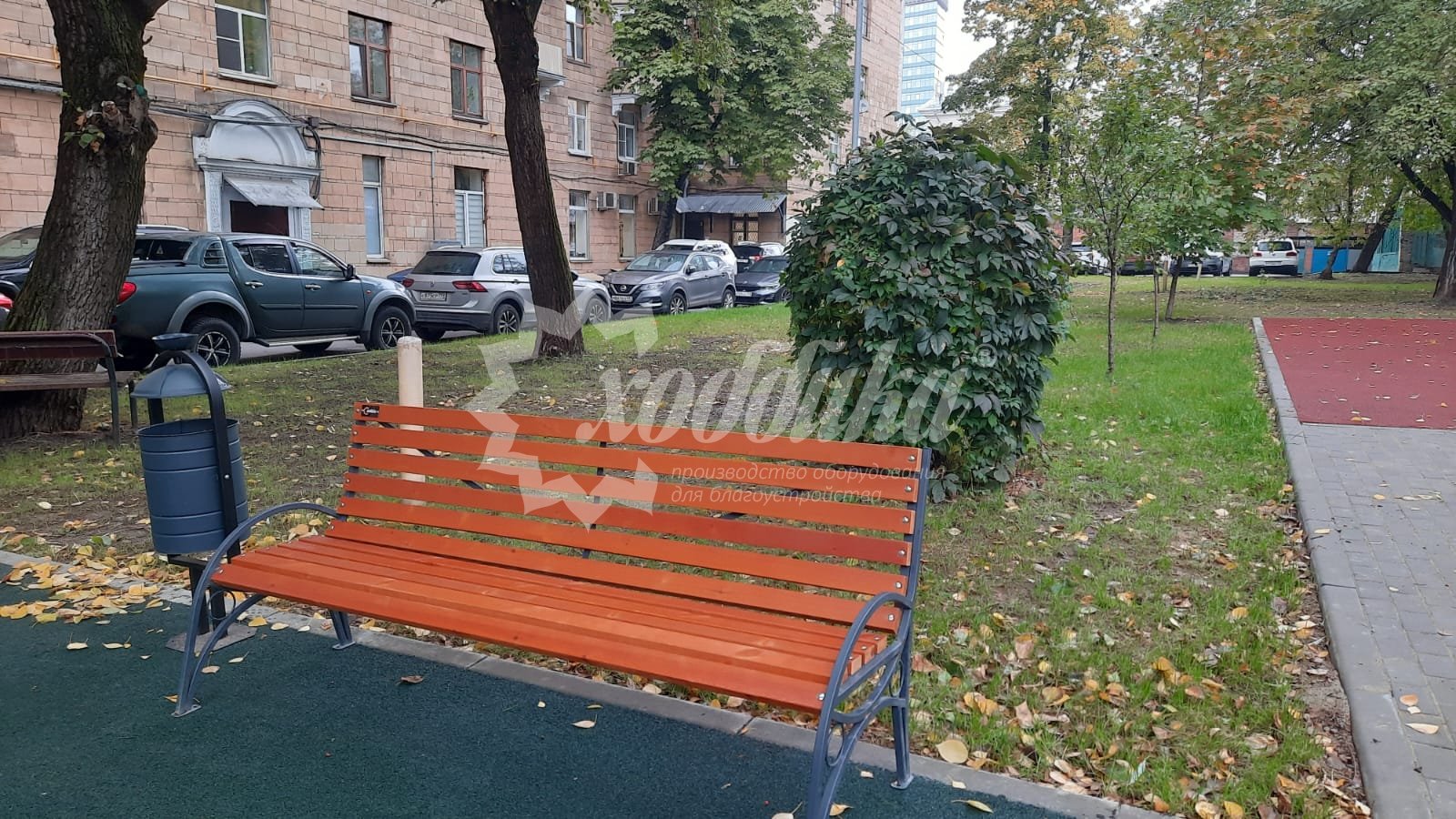 Осень - зима 2022: благоустройство улиц и дворов Москвы - 33