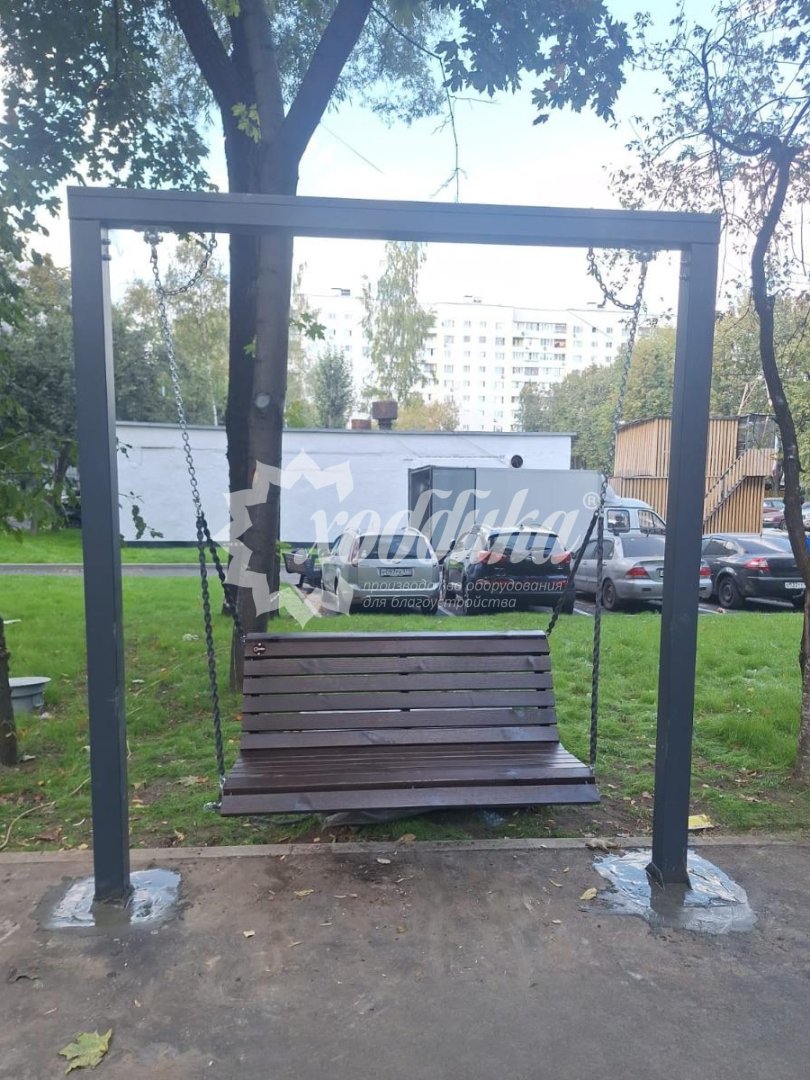Осень в стиле комфорта: трибуны, указатели, вазоны, перголы - 31