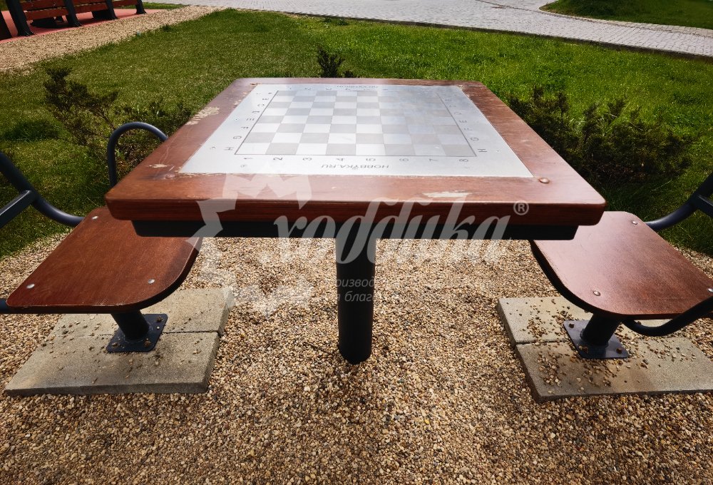 ЖК Прокшино: шахматные столики, лежаки, перголы, навесы - 46